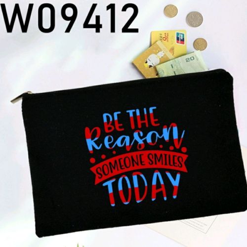 Canvas Pencil Pouch. SW-09412B
