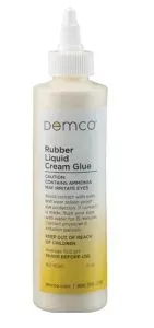 White Rubber Liquid Cream Book Glue 6 oz. PD162-8580