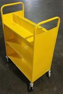 Economical Steel Book Trolley 6 Sloping. 15PMT317-6SM