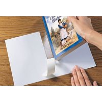 Polycover  Self-adhesive Book Cover 8"H. PC-08