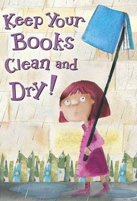 Book Care Poster Set PD136-0255-4S