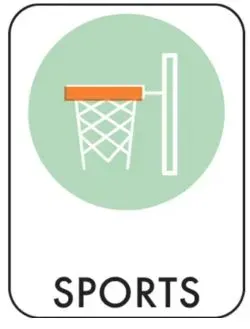 Retro Classification Label " Sports " .PD137-2533