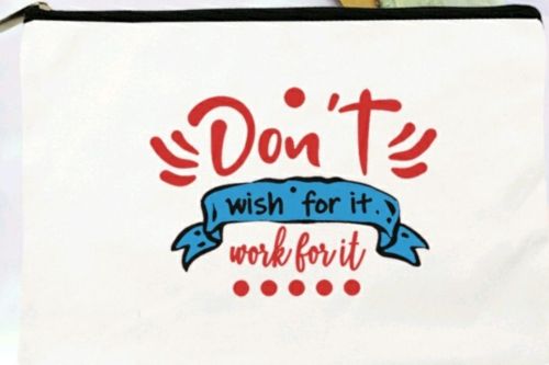 Canvas Pencil Pouch. SW09413W