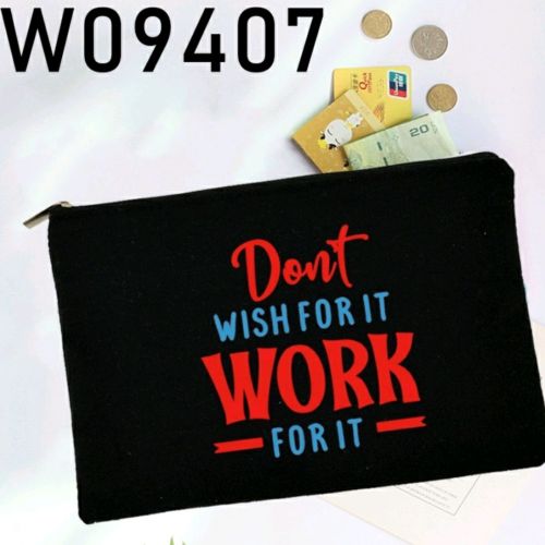 Canvas Pencil Pouch. SW-09407B