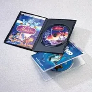 Utra Slim Flexible CD DVD Cases. PD127-4600