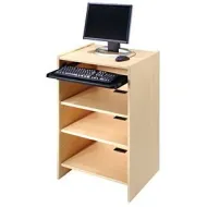 OPAC Station With 1 Pull Out 3 Fix Shelves. 14PMT359-3831