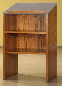 Dictionary Stand with 2 Fix Shelves 14PMT355-0772F
