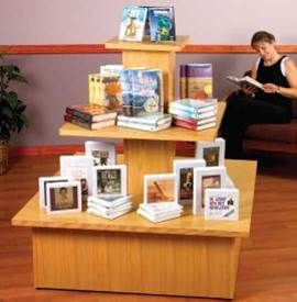 3 Tiers New Arrivals High Base Display Island