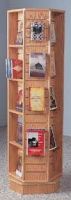 Octagon Tall Tower Book Display Shelves