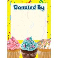 Self-Adhesive Bookplates - Donated By: Cupcakes. PD130-0367