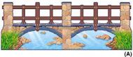 Big Stone Bridge Bulletin Decorative Set. PMTD-01