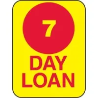 Circulation Labels "7 day Loan "  500/Roll. PD205-5040
