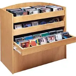 3 Tiers CD Video Display Rack. 16PMT812-7230