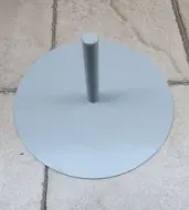 Clipole System Accessories Steel Round Base. SRB-300