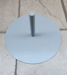 Clipole System Accessories Steel Round Base. SRB-300