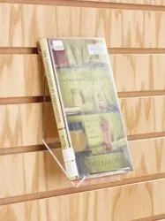 Acrylic Angled Slatwall Book Holder PD137-9059