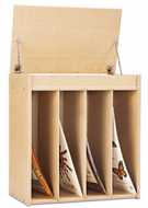 Big Books Wooden Easel Cart. 17PMT904-1499V