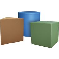 Teen Ottomans Triangle Design. 17PMT618-4607 