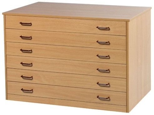 5 Drawer Wooden Big Files Cabinet. WLBFC403724-5