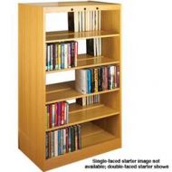 Classic Design Laminate Wood Double Face Book Shelves