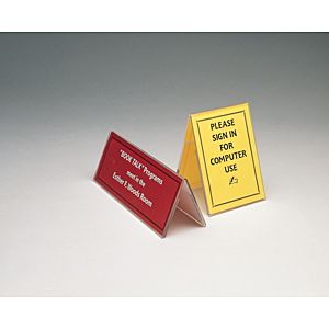 Acrylic A Tent Sign Holder 