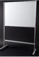 Mobile Magnetic White Board Double Side. 24HO90120MB-DM