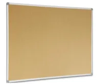 Cork Board Aluminum Frame 90x150cm. 24HO90150-CB