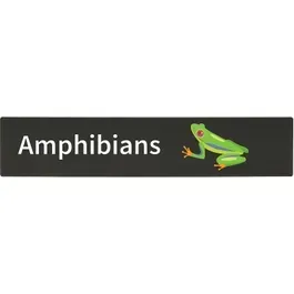 Bookshelf Sign "Amphibians". PD138-4290 