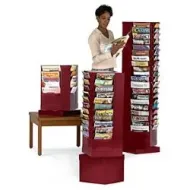 Con-tur Rotary Magazine Literature Rack 20 Pockets. PD141-9864