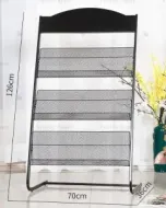 Economical Wire Mesh Magazine Rack. SPVS-516-B
