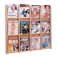 Wooden Mallet Divulge Wall Mount Magazine Rack