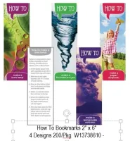 How To Bookmark 200/pkg. PD137-8610